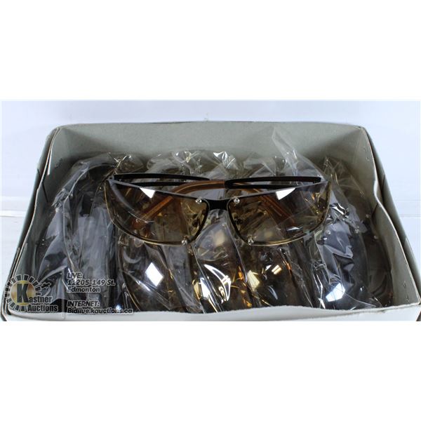 LOT OF DESIGNER STLE SUNGLASSES.