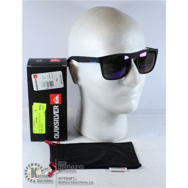 PAIR OF NEW QUICKSILVER SUNGLASSES
