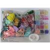 Image 1 : BAG OF KIDS ITEMS -KIDS BEAD KIT