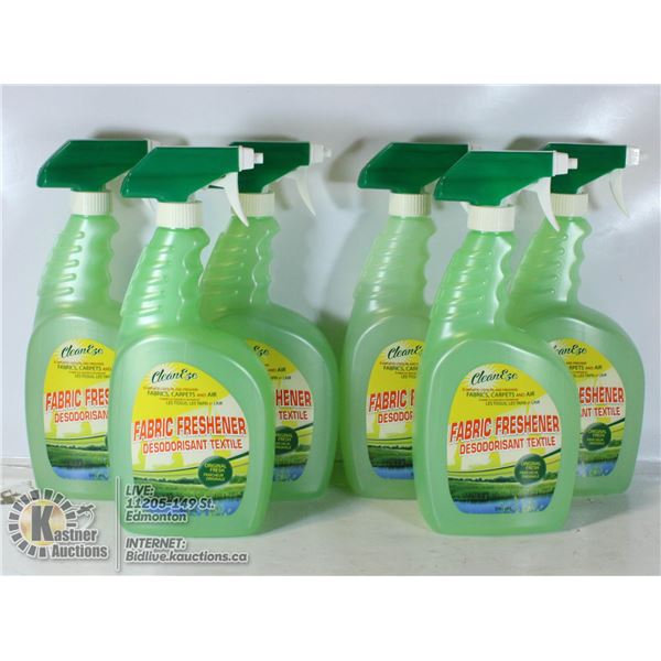 BOX OF 6 FABRIC FRESHENERS.