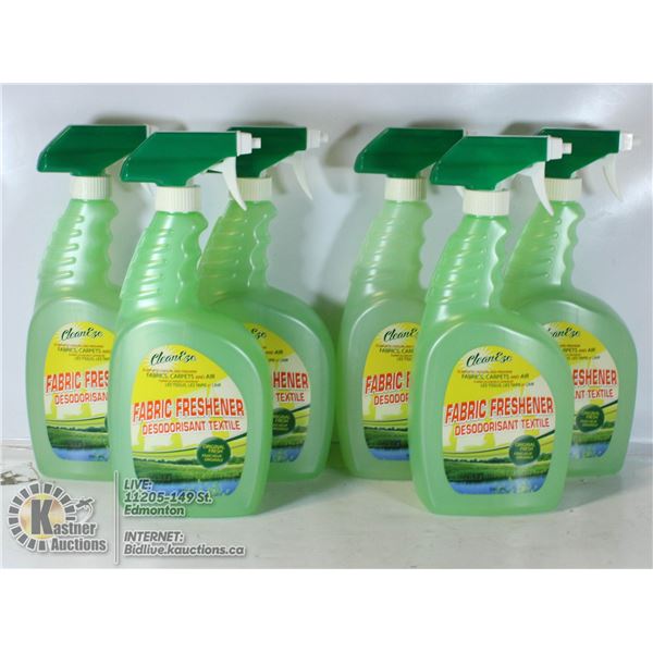 BOX OF 6 FABRIC FRESHENERS.