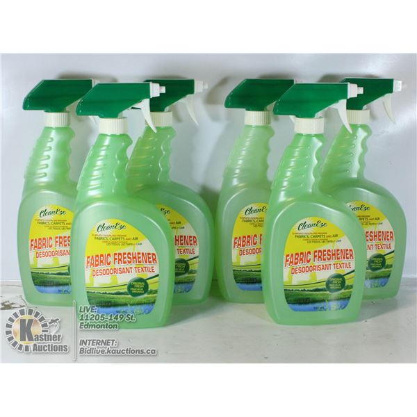 BOX OF 6 FABRIC FRESHENERS.