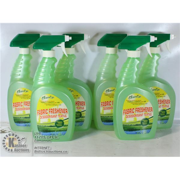 BOX OF 6 FABRIC FRESHENERS.