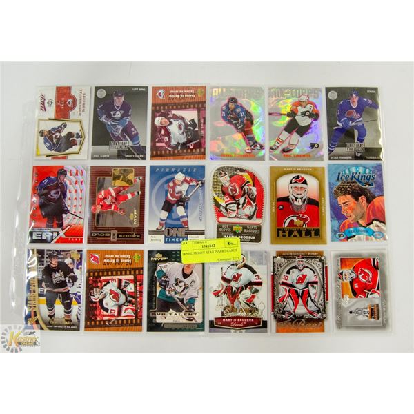 18 NHL MONEY STAR INSERT CARDS