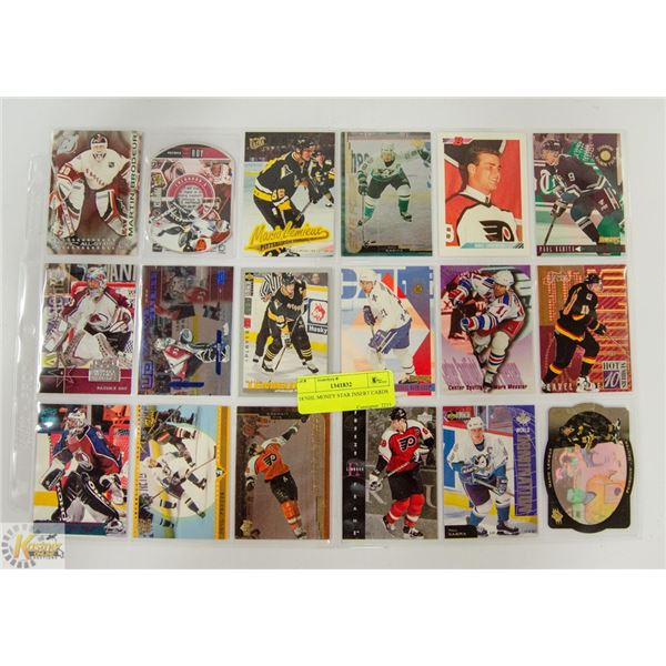 18 NHL MONEY STAR INSERT CARDS
