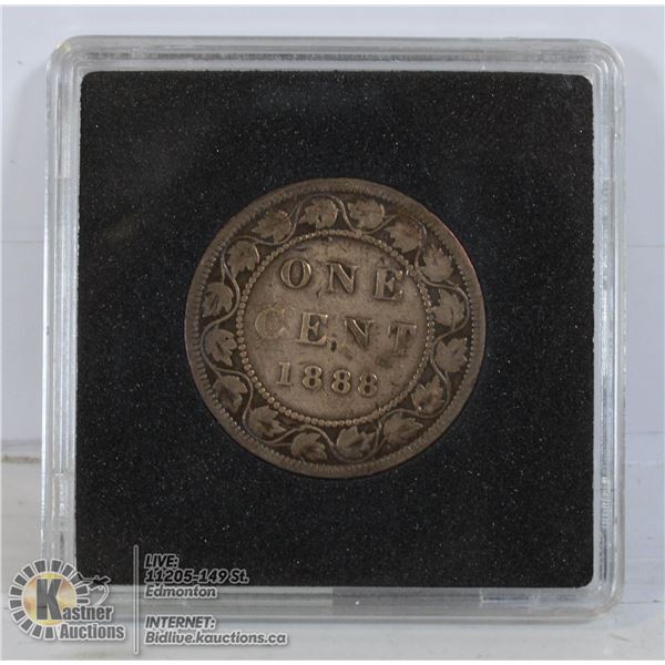 1888 VICTORIAN CANADA LARGE CENT