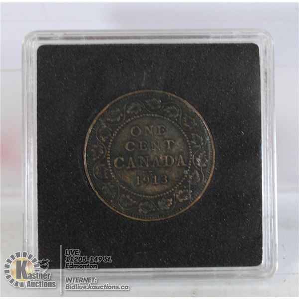1913 KING GEORGE V CANADA LARGE CENT