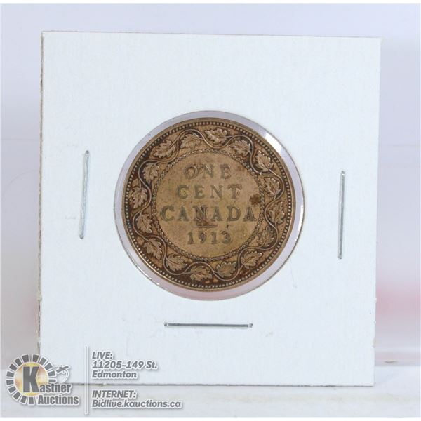 1913 GEORGE V CANADA LARGE CENT