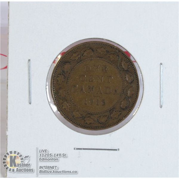 1915 GEORGE V CANADA LARGE CENT