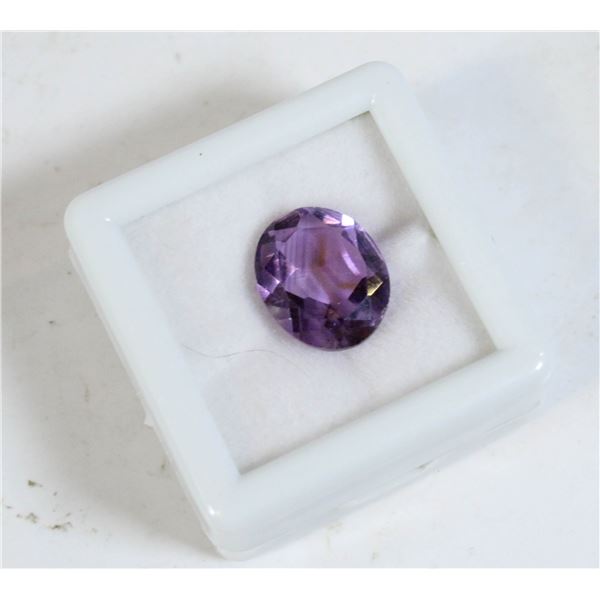 #120-PURPLE AMETHYST GEMSTONE OVAL 3.90CT
