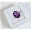 Image 1 : #120-PURPLE AMETHYST GEMSTONE OVAL 3.90CT