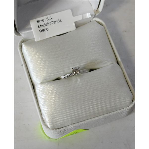 MZ6-7 10K  DIAMOND (H-I) RING