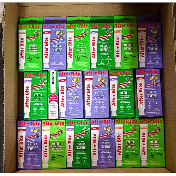 FLAT LOT OF INSECT REPELLENT PRODUCTS