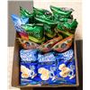 Image 1 : FLAT LOT OF VARIOUS SNACK PRODUCTS