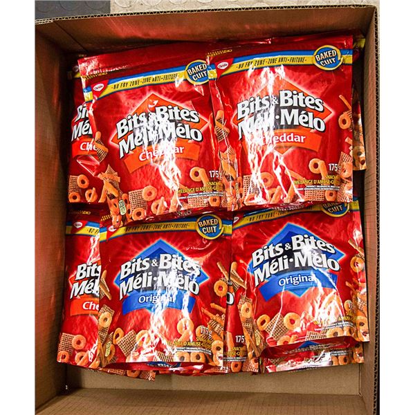 FLAT LOT OF SNACK PRODUCTS