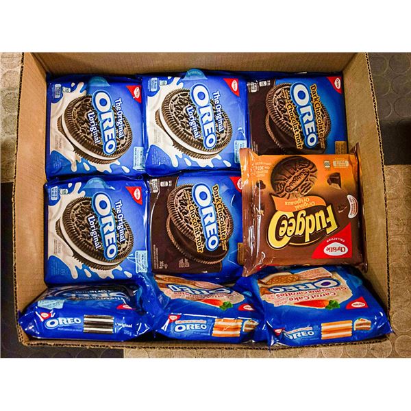 FLAT LOT OF OREO COOKIE PRODUCTS