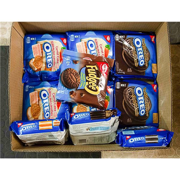 FLAT LOT OF OREO COOKIE PRODUCTS