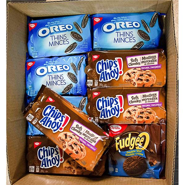 FLAT LOT OF OREO COOKIE PRODUCTS