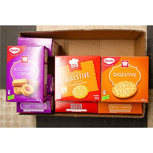 FLAT LOT OF VARIOUS COOKIES