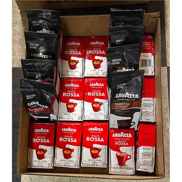 FLAT LOT VARIOUS BRAND NAME COFFEE PRODUCTS