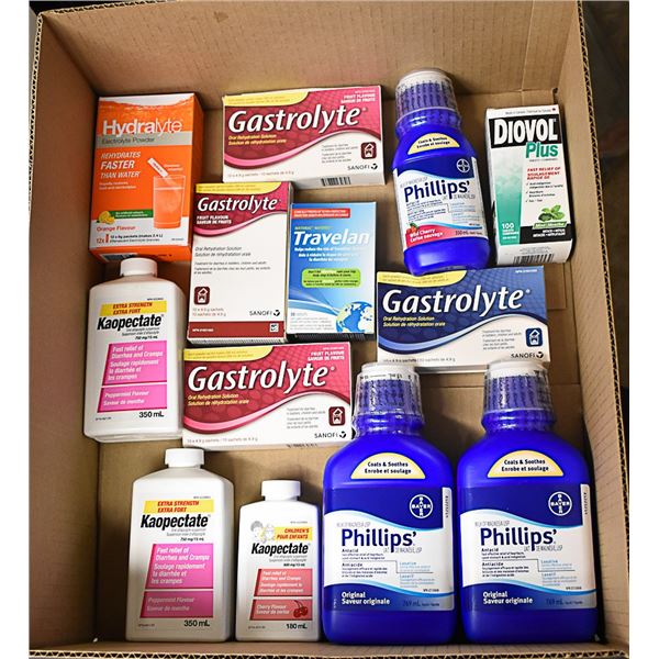 FLAT LOT OF STOMACH CARE PRODUCTS