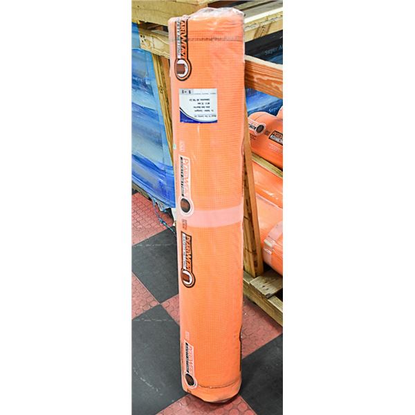 NEW ROLL OF ORANGE SAFETY FENCING