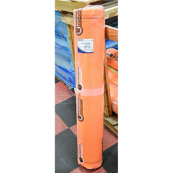 NEW ROLL OF ORANGE SAFETY FENCING