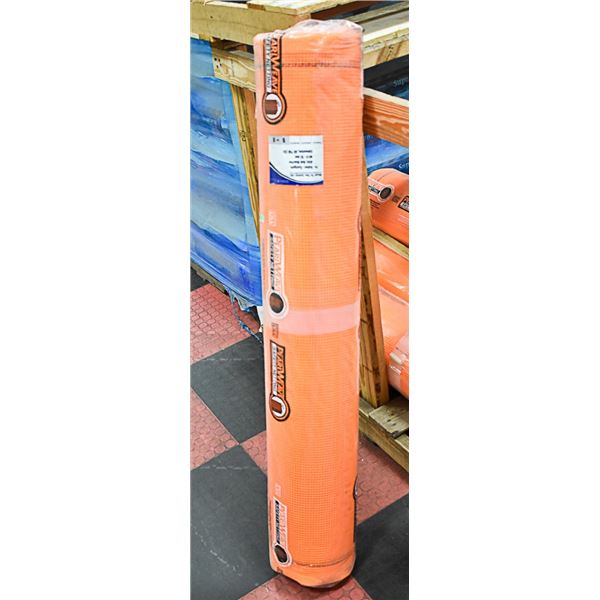 NEW ROLL OF ORANGE SAFETY FENCING