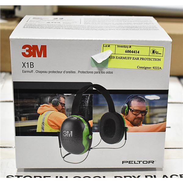3M X1B EARMUFF EAR PROTECTION