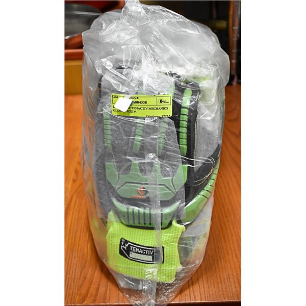 BUNDLE OF TENACTIV MECHANICS GLOVES SIZE 9
