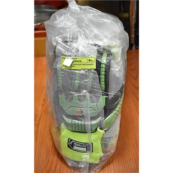BUNDLE OF TENACTIV MECHANICS GLOVES SIZE 9