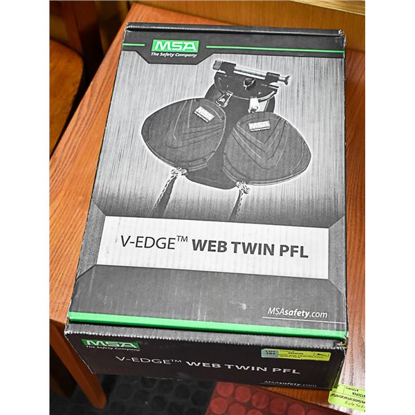 MSA  V-EDGE WEB TWIN PFL FALL ARREST BRAND NEW