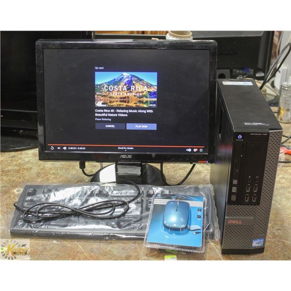 DELL OPTIPLEX DESKTOP i5 WIN 10 PRO 16 GB/SSD DRIVE