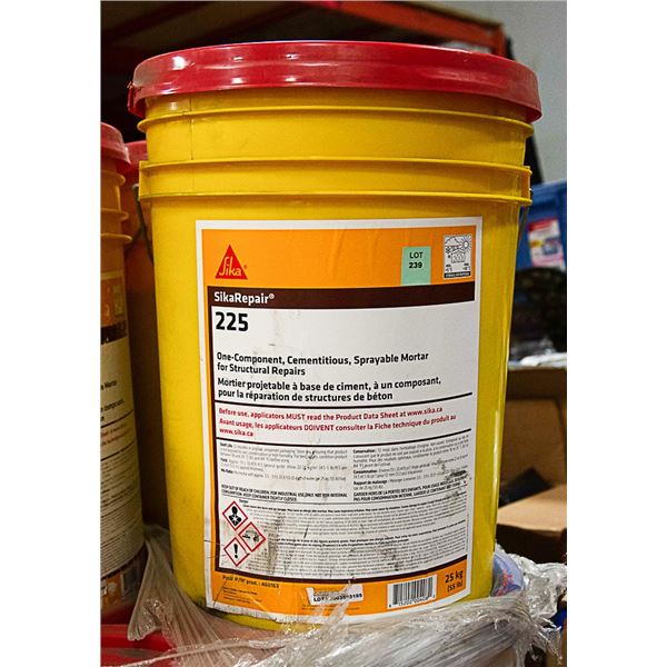 25KG PALE OF SIKAREPAIR 225 SPRAYABLE MORTAR