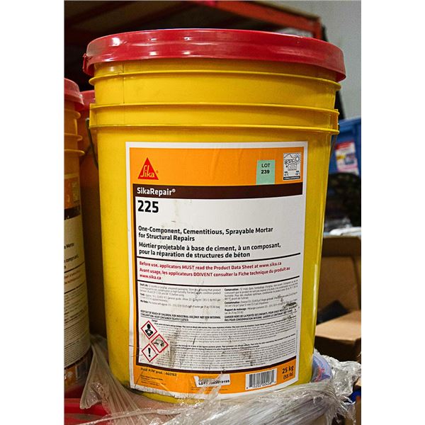 25KG PALE OF SIKAREPAIR 225 SPRAYABLE MORTAR