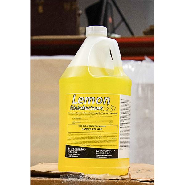 KOR-CHEM LEMON CLEANER/DISINFECTANT 3.78L PER