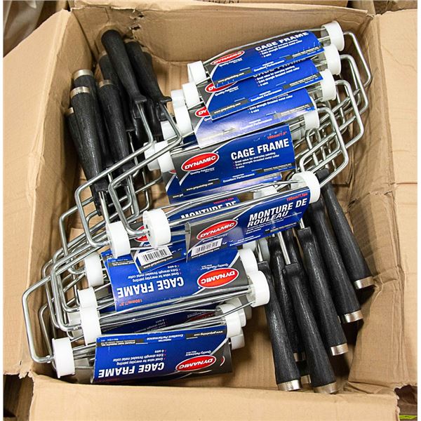 BOX OF DYNAMIC PAINTER ROLLER CAGE WITH HANDLES