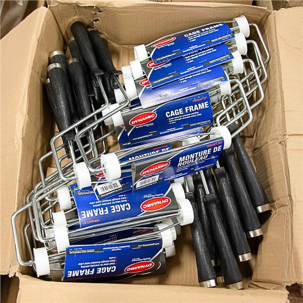 BOX OF DYNAMIC PAINTER ROLLER CAGE WITH HANDLES