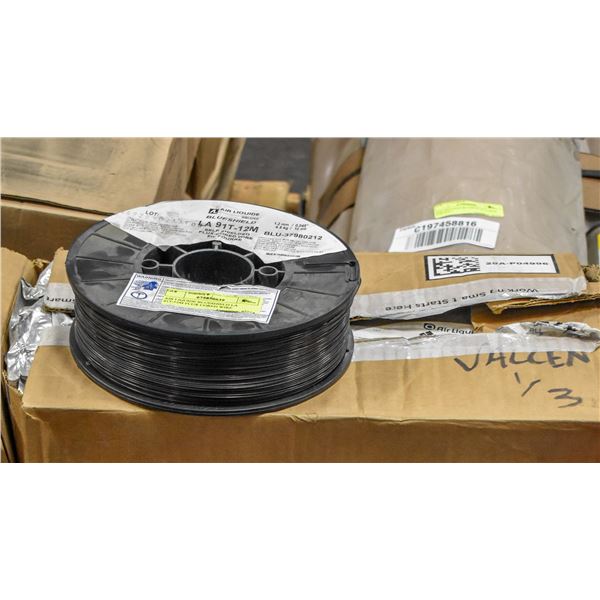 AIR LIQUIDE BLUESHIELD LA 91T-12M FLUX CORED WIRE