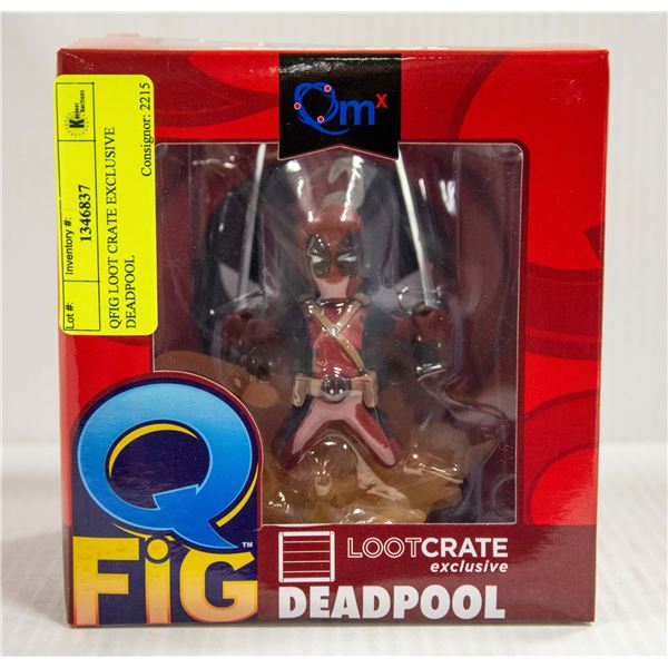 QFIG LOOT CRATE EXCLUSIVE DEADPOOL