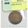 Image 1 : 1917 LARGE CANADIAN PENNY