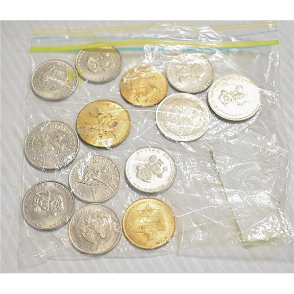 KLONDIKE DAYS AND BUFFALO DAYS COLLECTOR COINS