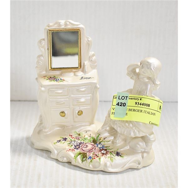 VINTAGE BERGER ITALIAN FIGURINE