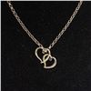 Image 1 : .925 SILVER 16 INCH NECKLACE WITH HEART