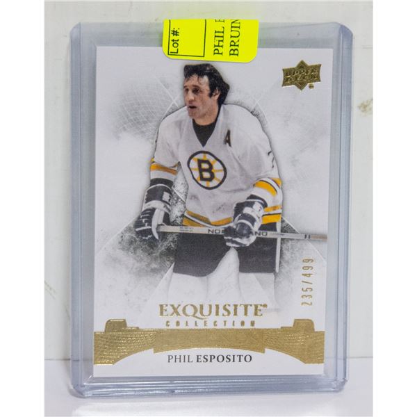 PHIL ESPOSITO #235 OF 499 MADE BRUINS