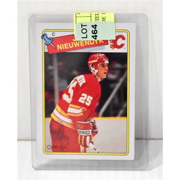 JOE NIEUWENDYK ROOKIE CARD 1988