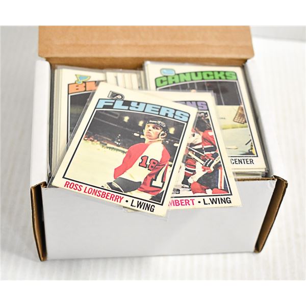 250 X HOCKEY CARDS 1976-77 ESTATE