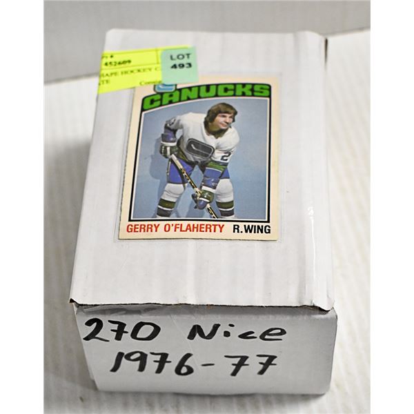 270 X HOCKEY CARDS 1976-77 ESTATE