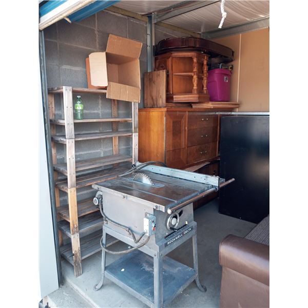 STORAGE UNIT CONTENTS.