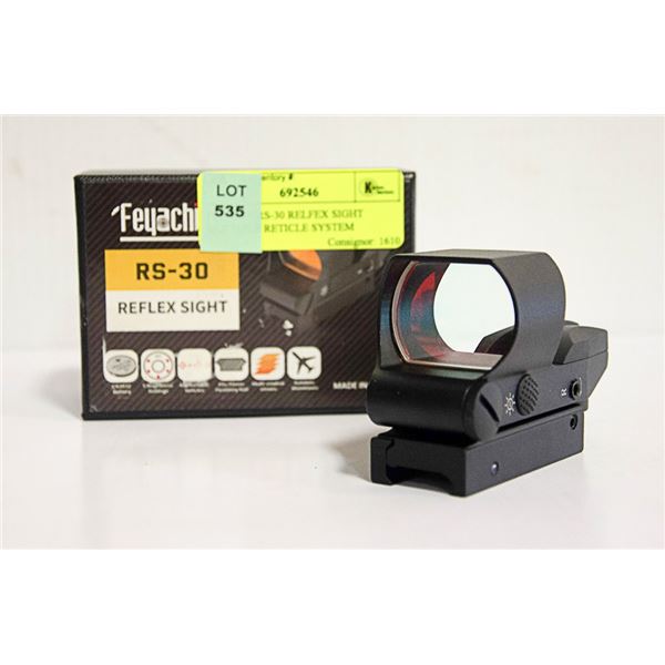 FEYACHI RS-30 RELFEX SIGHT MULTIPLE RETICLE SYSTEM